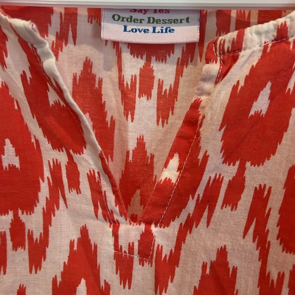 Gretchen Scott Designs, little girls bathing suit coverup, tunic, size 10/12 - Picture 3 of 5